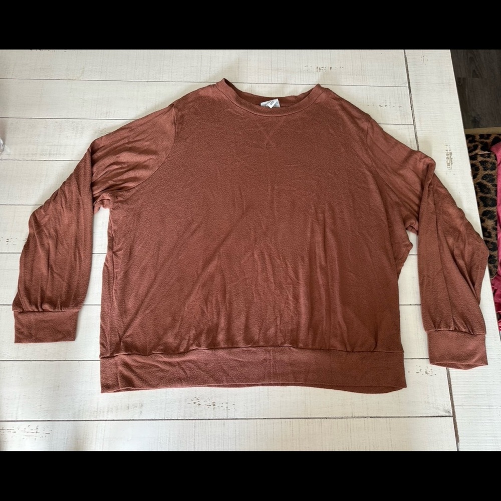 Men's Rust Sweater